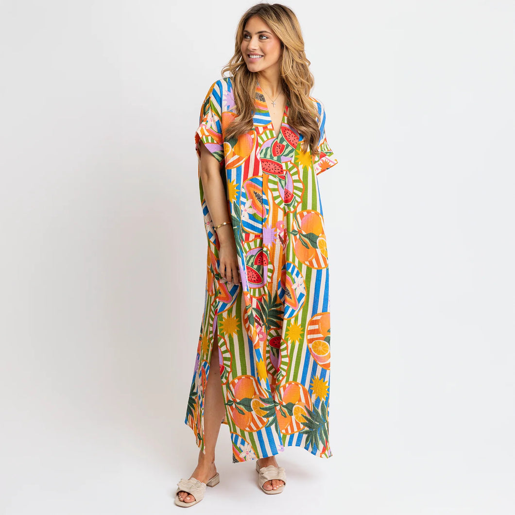 Women's Tropical Island Maxi Dress