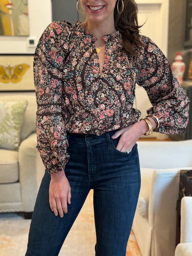 Women’s Alicia Blouse - Divina Print