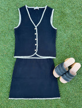 Women’s Sweater Vest and Skirt Set