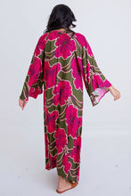 Women’s Floral Kaftan Maxi Dress