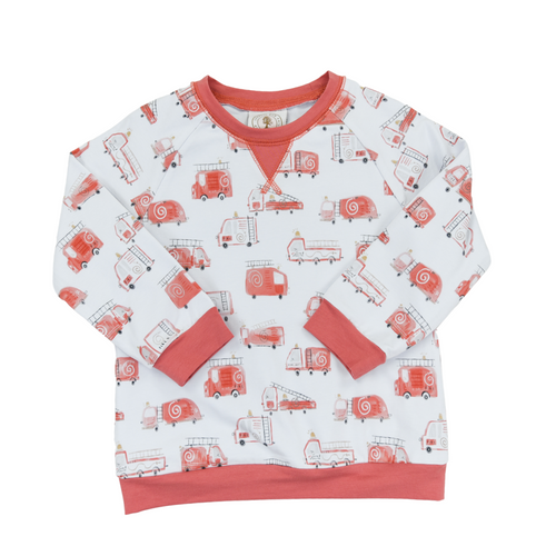 Sound the Alarm Firetruck Pullover