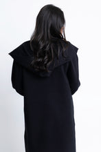 Women’s Black Cardigan Coat