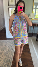 Women’s Purple Border Print Set