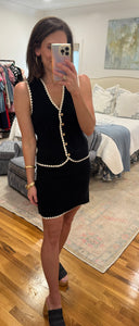 Women’s Sweater Vest and Skirt Set