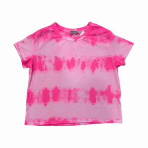 Short Sleeve Boxy Tie Dye Tee