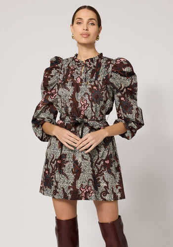 Women’s Ivana Mini Dress - Castello Print