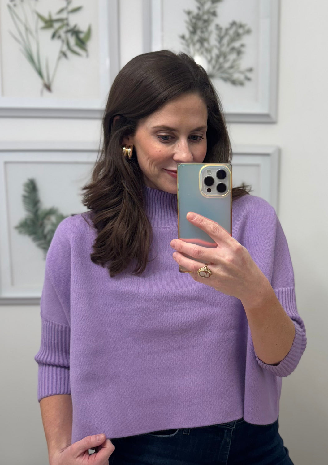 Women’s Lavender Aja Sweater