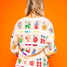 Women’s Mahjong Tile Cardigan