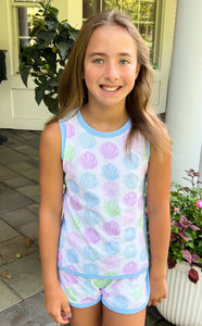 Tank Lounge Set - Shells Knit
