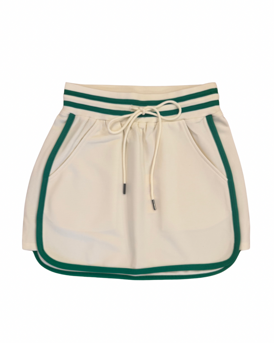 Women’s Cream & Green Skirt