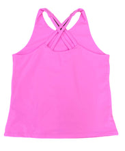 Athleisure Cross Back Cotton Candy Top