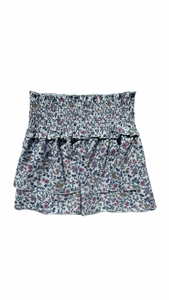 Scottie Skirt Purple Floral