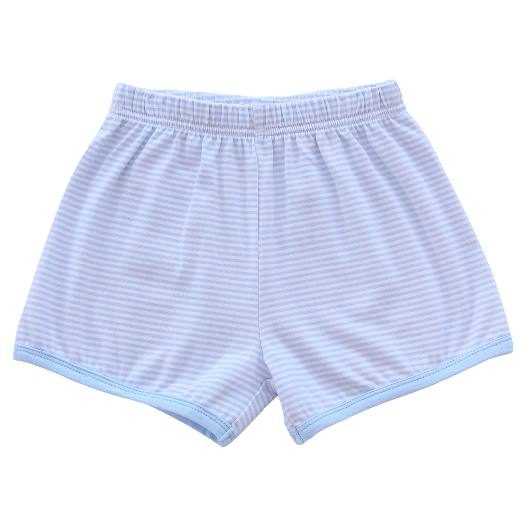 Hadden Shorts - Light Blue Stripe