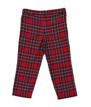 Red Holiday Plaid Pants