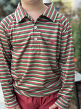 Performance Polo- Red & Green