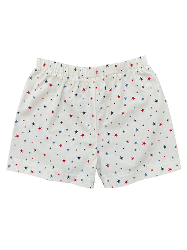 Red & Blue Star Shorts