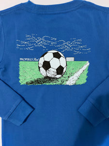 Soccer Long Sleeve- Bay Blue