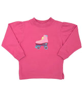Hot Pink Roller Skate Sweatshirt