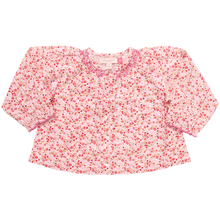 Girl's Ava Top- Pink Mini Ditsy