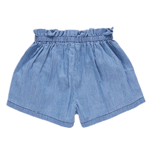 Girls Theodore Shorts- Chambray Wash