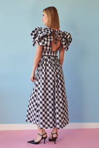 Women's Curazao Vichy Black Gingham