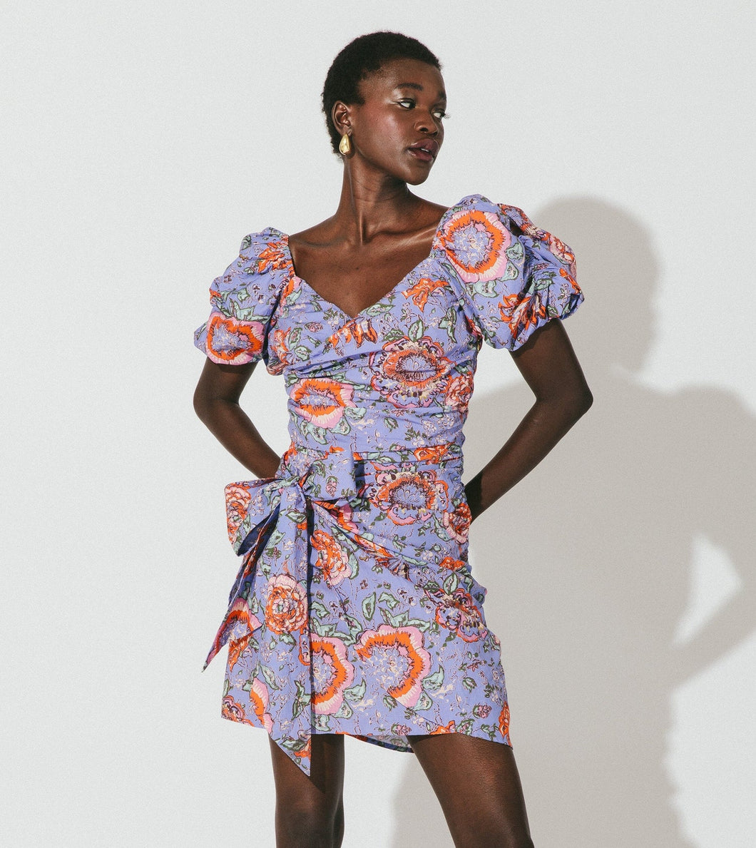 Edwina Mini Dress- Manika Print