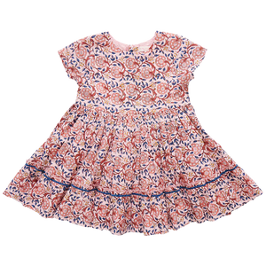 Niley Dress- Pink Blossom Print