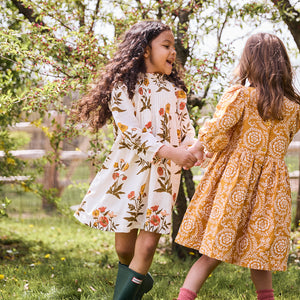 Jaipur Dress- Harvest Poppy