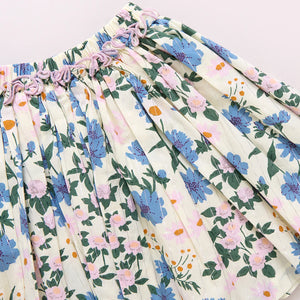 Girls Gianna Skirt - Melon Daisy Floral