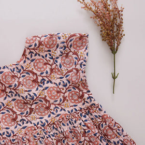 Niley Dress- Pink Blossom Print