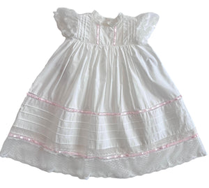White Vianney Heirloom Lace Dress