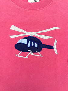 Nantucket Red Helicopter Long Sleeve Shirt